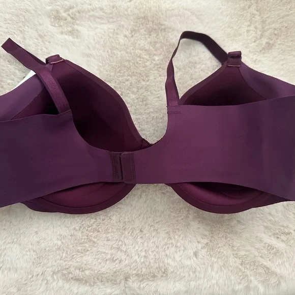 Olga seamless contour underwire Bra 38C  rich garnet - Picture 4 of 11